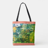 ショルダートート"グリーンメドウ" トートバッグ (裏面)