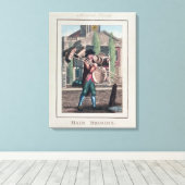 ショレディッチ教会 キャンバスプリント (インサイチュ (ウッドフロア))