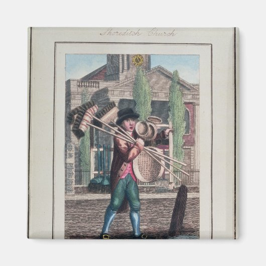 ショレディッチ教会 マグネット (正面)