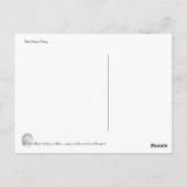 ショーでポニーをする ポストカード (裏面)