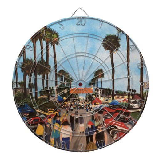 ショーで ダーツボード (正面)