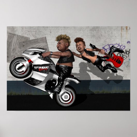 ショーに遅れる ポスター (正面)