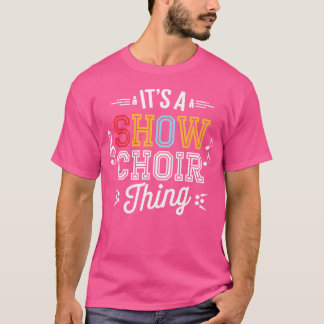 ショーの合唱団Thingショーの合唱団デザインOper Tシャツ
