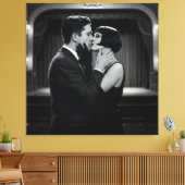 ショーは終わり、1920年代のナターシャ・アメリカ キャンバスプリント (インサイチュ (リビング))