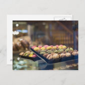 ショーウィンドウ2のマカロン ポストカード (正面/裏面)