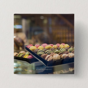 ショーウィンドウ2のMacaroons 缶バッジ