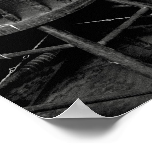 ショーガールズバックステージ, 1926.ヴィンテージ写真 ポスター (角)