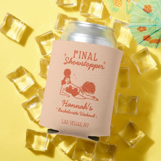 ショーガールフィナーレの最後の華麗なパフォーマンス　独身最後の夜 缶クーラー (インサイチュ 夏)