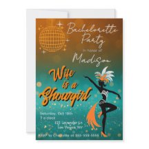 ショーガール招待状