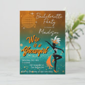 ショーガール招待状 招待状 (スタンド正面)