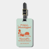 ショーガール ファイナル ショーストッパー ブライズメイド ラゲッジタグ (正面縦)