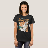 ショーキャット時代の私 面白いレトロ猫Tシャツ Tシャツ (正面フル)
