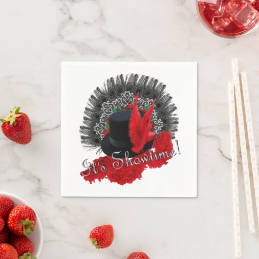 ショータイムだ！ナプキン スタンダードカクテルナプキン (インサイチュ)