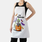 ショータイムのおもしろいハロウィーン エプロン (インサイチュ)