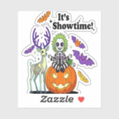 ショータイムのおもしろいハロウィーン シール (シート)