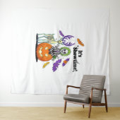 ショータイムのおもしろいハロウィーン タペストリー (インサイチュ(横))