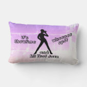 ショータイムジャズウーピースポットクッション ランバークッション (裏面)