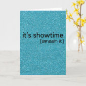 ショータイム カード (黄色い花)