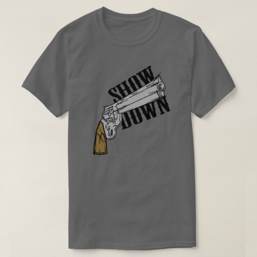 ショーダウンリボルバーロゴTシャツ Tシャツ (デザイン正面)