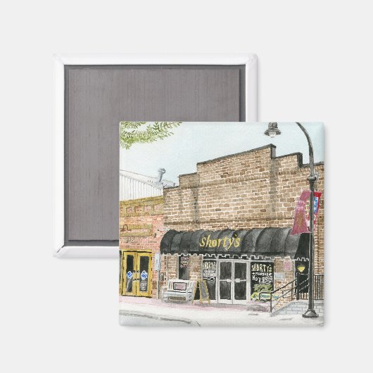 ショーティーズマグネットウェイクフォレストノースカロライナ マグネット (正面/裏面)