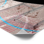 ショーティ40ヒップホップ誕生日ブルンチアーバンパーティー ポスター (角)