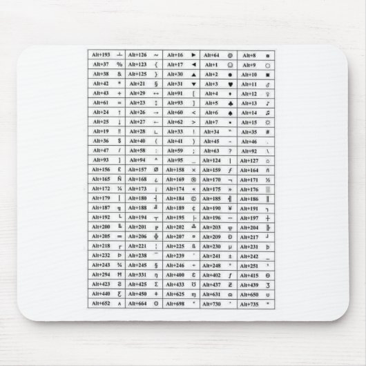 ショートカットマウスパッド マウスパッド (正面)