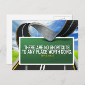 ショートカット感動的葉書なし ポストカード (正面/裏面)