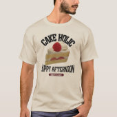 ショートケーキ(ビンテージ風) Tシャツ (正面)
