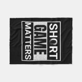 ショートゲームS フリースブランケット (正面(横))