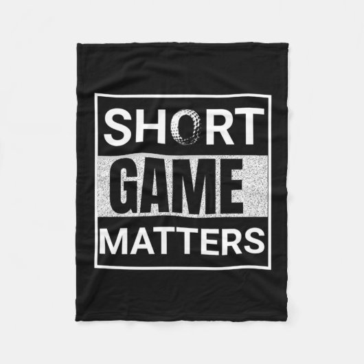 ショートゲームS フリースブランケット (正面)