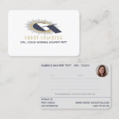 ショートコーチング1 - BusinessCard名刺 名刺 (正面/裏面)