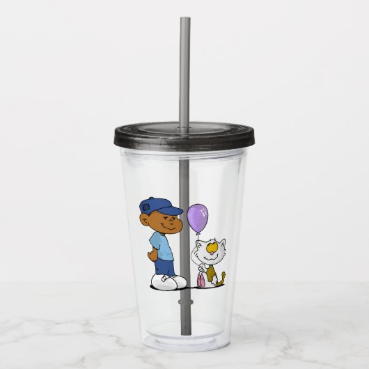 ショートスリービーズカップ アクリルタンブラー (正面)