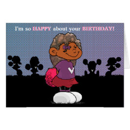 ショートスリーブズ誕生日カード