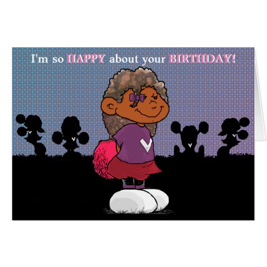 ショートスリーブズ誕生日カード (正面横)