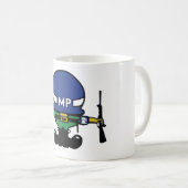 ショートタイマーMPコーヒーマグを短くする コーヒーマグカップ (正面右)