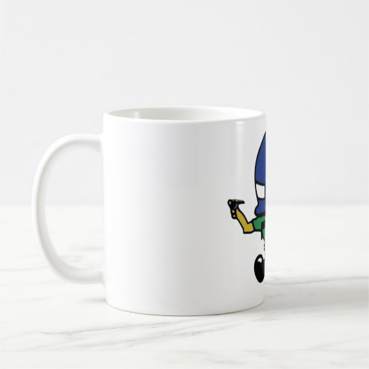 ショートタイマーMPコーヒーマグを短くする コーヒーマグカップ (左)