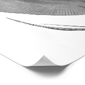 ショートテールスティングレイ(Dasyatis brevicaudata) ポスター (角)