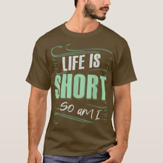 ショートピープルユーモア引用文感動的引用文モティヴ Tシャツ