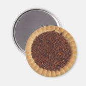 ショートブレッドケーキクッキー画像 マグネット (正面/裏面)