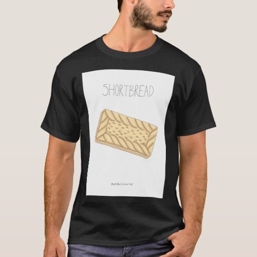 ショートブレッド ジョーク Tシャツ (正面)