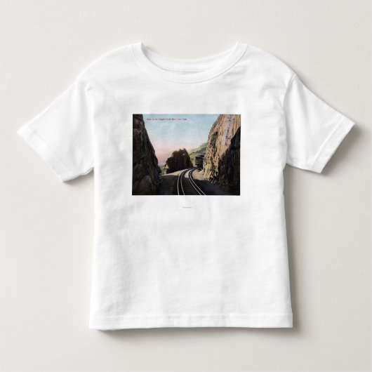 ショートライン貨車 トドラーTシャツ (正面)