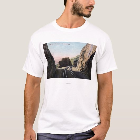 ショートライン貨車 Tシャツ (正面)