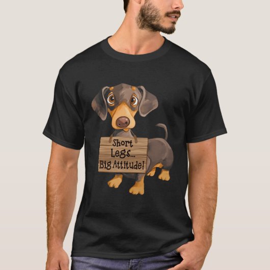 ショートレッグ大姿勢ダシュント Tシャツ (正面)