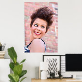 ショートロッカーカットサロンポスター ポスター (ホームオフィス)