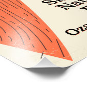 ショーニー国立森林イリノイのビンテージのポスター フォトプリント            (角)