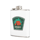 ショーニー国立森林キャンプ フラスク (左)