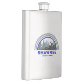 ショーニー国立森林虹の鹿 フラスク (右)