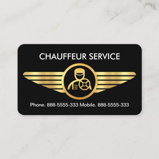 ショーフールオン金ゴールドウィングス 名刺 (正面)