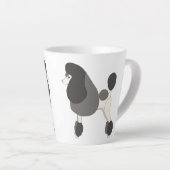 ショープードル カフェラテマグ (右アングル)