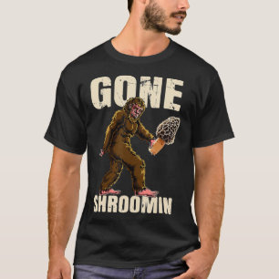 『ショーミング・ビッグフット・モレル・マッシュルーム・ハンター・サ Tシャツ